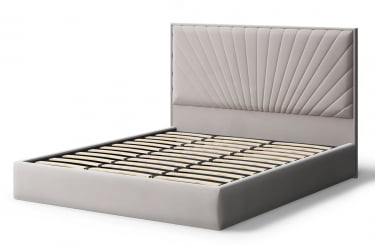 Кровать Леона, 2000*1800 мм, бежевый