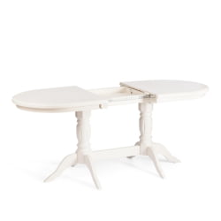 Раздвижной стол COPPOLA бук, мдф, 140+40x80x77см, Ivory white