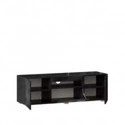 ТВ тумба Бруклин ЛД 685.040.000 Черный глянец