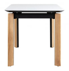 Стол раскладной Combi Glass 120-150 Automatic Natur/Light matte glass