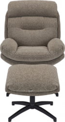 Кресло-реклайнер Everprof Kiwi Ткань Светло-коричневый