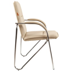 Комплект офисных кресел CHAIRMAN 851 экокожа Бежевый