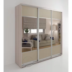 Шкаф-купе без зеркал Акцент-Дуэт КЛ 2100х600 Ясень шимо светлый