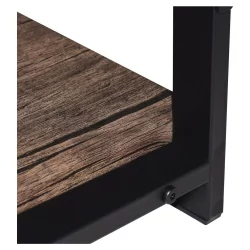 Письменный стол с полками BRABIX LOFT CD-006 Мореный дуб