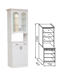 Шкаф МЦН с зеркалом В-6 Венеция