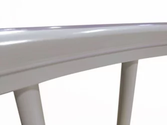 Кроватка для новорожденных Merry Happy Mini матовая Белая (3 в 1)