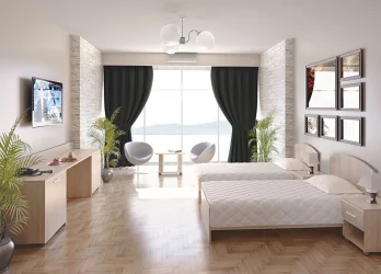 Тумба с полкой и бортиком (правая) LIGHT С-Т-60 Пр Акация Лорка