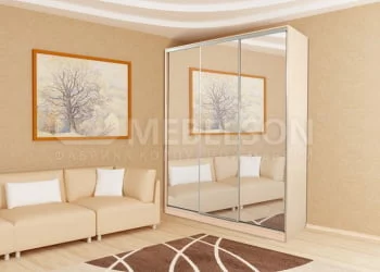 Шкаф-купе Бассо 4-600 Дуб млечный