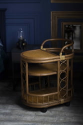 Столик сервировочный 21/06 миндаль матовый