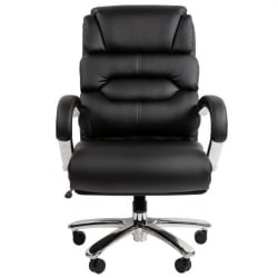 Кресло руководителя CHAIRMAN 409 экокожа Черный