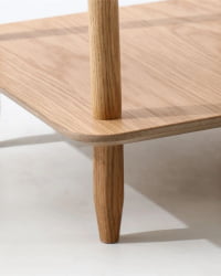 Стол квадратный Stiff 40x40 Светлое дерево