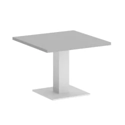 Стол квадратный HOME OFFICE VR.SP-5-60.2G Серый/Белый металл