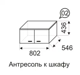 Антресоль Принцесса 2