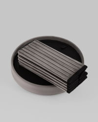 Пуф складной с ящиком Store Round антрацитовый