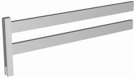 Бортик для деткой кровати RooRoom VK-3с Серый