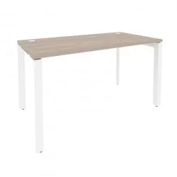 Стол рабочий на П-образном м/к ONIX O.MP-SP-3.7 Дуб Аттик/Белый