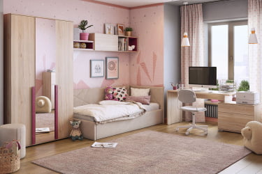 Полка в детскую 46 UL.46-M фуксия