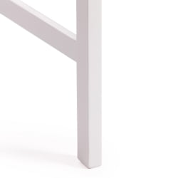 Стул CROSSMAN Многослойная фанера, 100*41*40, white, ткань бежевая (Ford William 7)