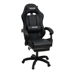 Кресло 908 KINGQUEEN цвет черный с массажем и подсветкой 908-black-mass