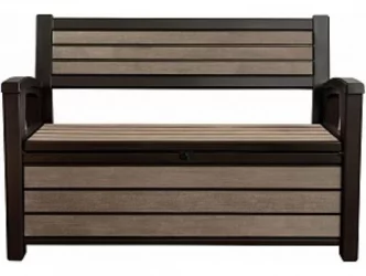Скамейка HUDSON STORAGE BENCH 227 L Коричневый/Антрацид
