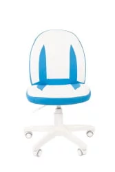 Детское кресло CHAIRMAN KIDS 122 Белый-голубой