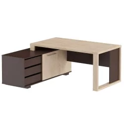 Стол руководителя ACT 1716 L Дуб Девон