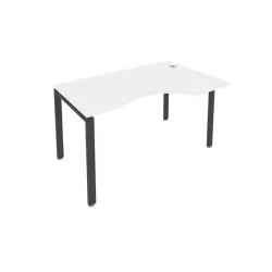 Стол письменный METAL SYSTEM Б.СА-2 Пр Белый/Антрацит