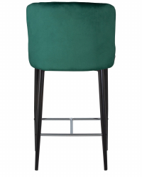 Стул полубарный DOBRIN CHRISTIAN 65 Зеленый велюр V108-64