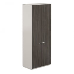 Шкаф высокий Atlas NZ-0361.GS.BT Серый камень Бренсон Трюфель