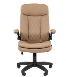 Кресло офисное CHAIRMAN 533 экокожа Бежевый
