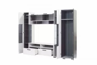 Стенка Атлант Ясень Анкор Светлый Ясень Анкор Темный