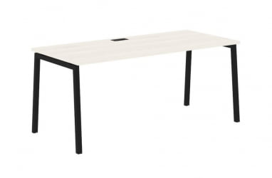 Стол письменный ЕДИС ЕЛСТ 1780 Ясень Траун Черный / EDIS ELST