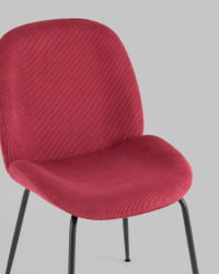 Стул Beetle велюр Красный