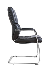 Кресло офисное Everprof President CF Экокожа Черный
