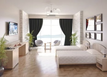 Кровать с ортопедическим основанием без изголовья LIGHT С-К-120 Акация Лорка