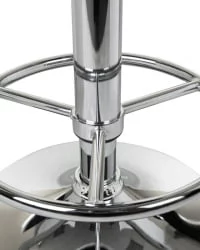 Барный стул DOBRIN BRUNO Черно-белый