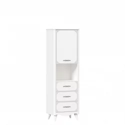 Стеллаж с ящиками Элис ЛД 532.080.000 Белый