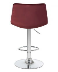 Стул барный ДОБРИН ТАИЛОР (винный велюр (МДЖ9-35)) 2 шт / DOBRIN TAILOR (MJ9-35))