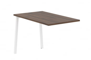 Брифинг-приставка ЕДИС ЕЛБ 1167 Дуб Денвер темный Белый / EDIS ELB