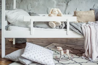 Бортик для деткой кровати RooRoom сб-1 Белый