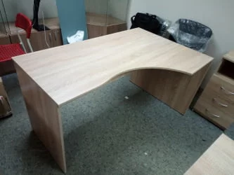 Стол для персонала SET140-1 R Дуб Cонома Cветлый