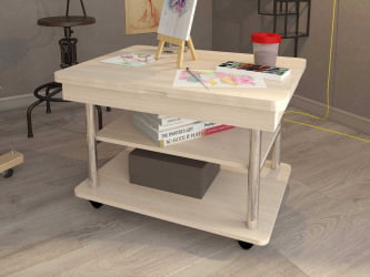 Стол-трансформер Агат-22.2 Дуб кобург