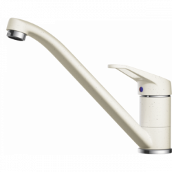 Смеситель Омоикири Кадо-Вх/Латунь/Гранит/Белый / Omoikiri Kado-Wh/Латунь/Гранит/Белый