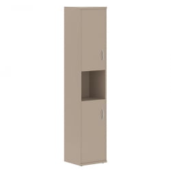 Шкаф офисный IMAGO СУ-1.5 Л/Пр Мокачино