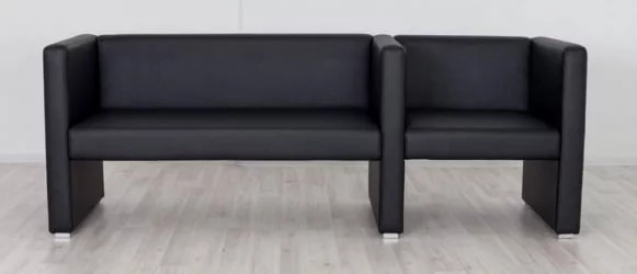 Кресло Бриф экокожа Чёрный