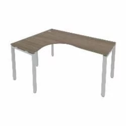 Стол письменный METAL SYSTEM Б.СА-4 Л Вяз/Серый