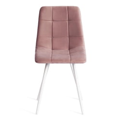 Стул CHILLY (mod. 7095-1) ткань/металл, 45x53х88 см, высота до сиденья 50 см, лавандовый barkhat 17/белый