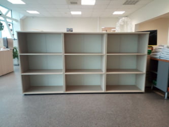 Шкаф средний открытый Glassy 6.12.101 Туя