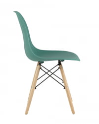 Стул Еамес Стйле ДСВ серо-зеленый (разборный каркас) / Eames Style DSW