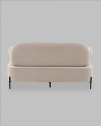 Диван Кэнди 2Д велюр бежевый